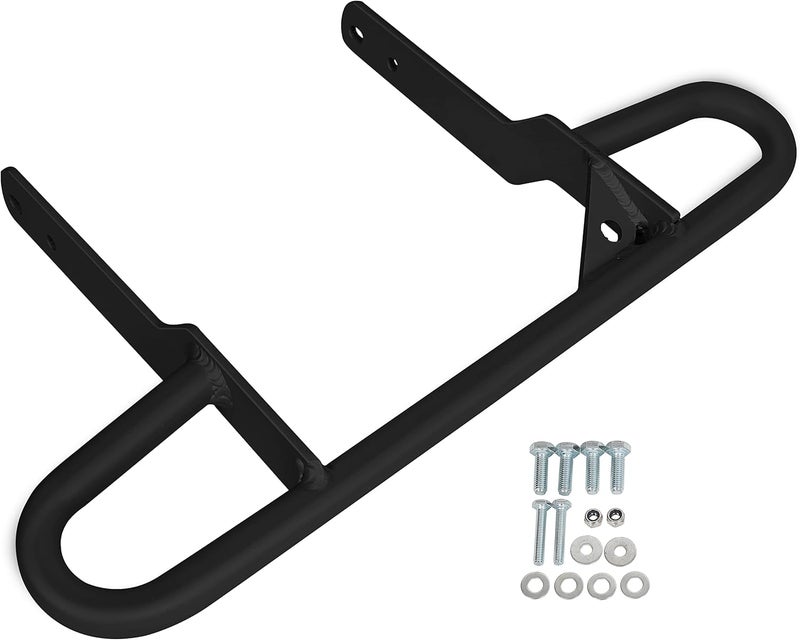 ALMULOO Rear Grab Bar Compatible with Yamaha Raptor 660 660R 2001-2005 Yamaha YFZ450 2004-2009 Black Aluminum Powder Coated Rear Wide Grab Bar Bumper - Image 2